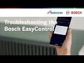 Troubleshooting the Bosch EasyControl | Worcester Bosch
