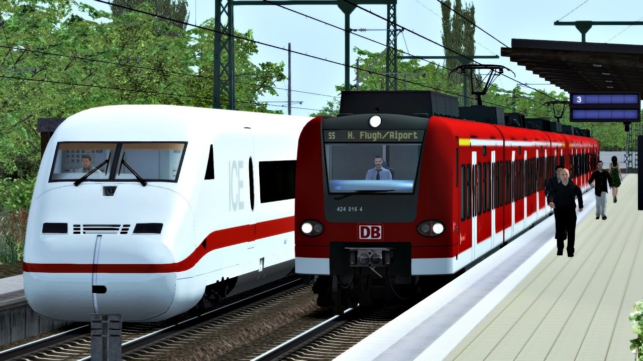 Let's Play Train Simulator 2017 / S5 zum Hannover Flughafen/Airport