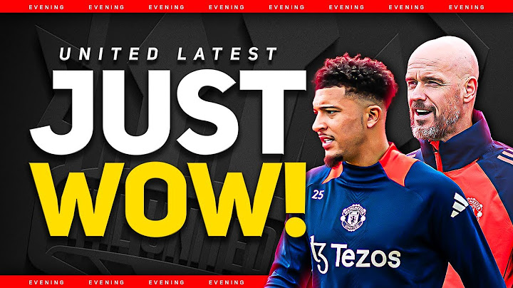 Sancho APOLOGISES To Ten Hag! Man Utd Transfer News