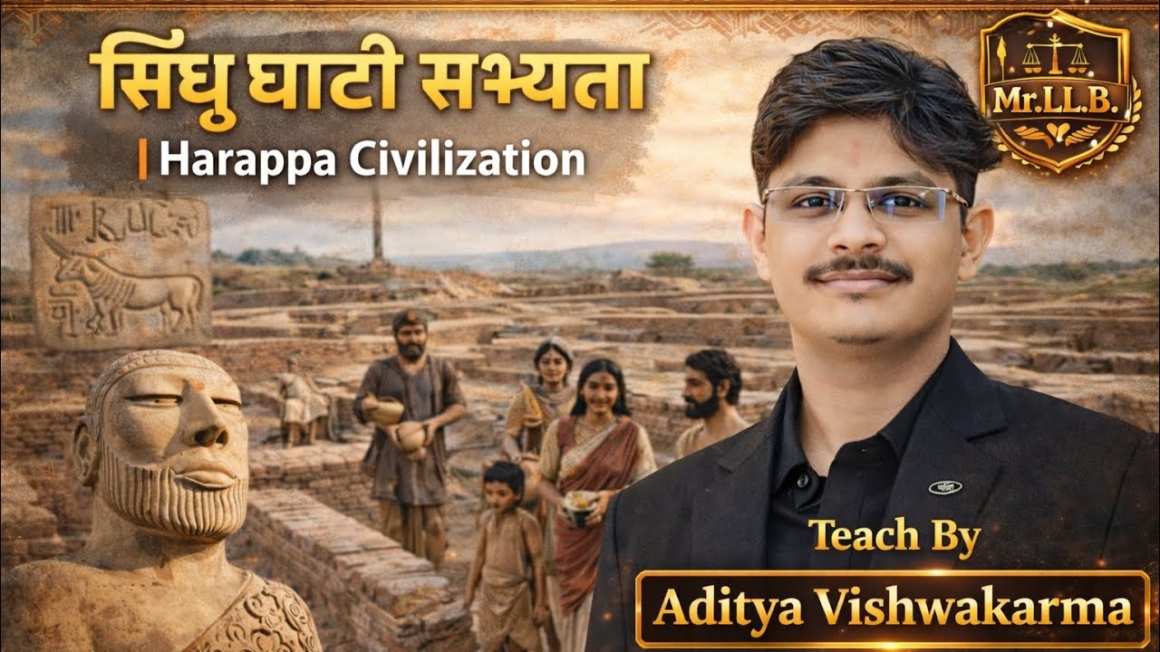 सिंधुघाटी सभ्यता Indus Valley Topic | LLB 3 Year vs 5 Year Entrance GK Strategy 