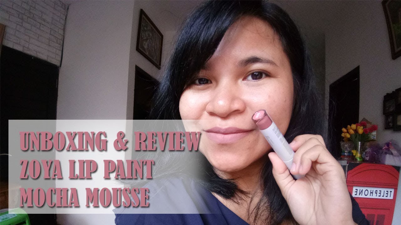 Unboxing dan Review Lipstik Zoya Lip Paint Mocha Mousse