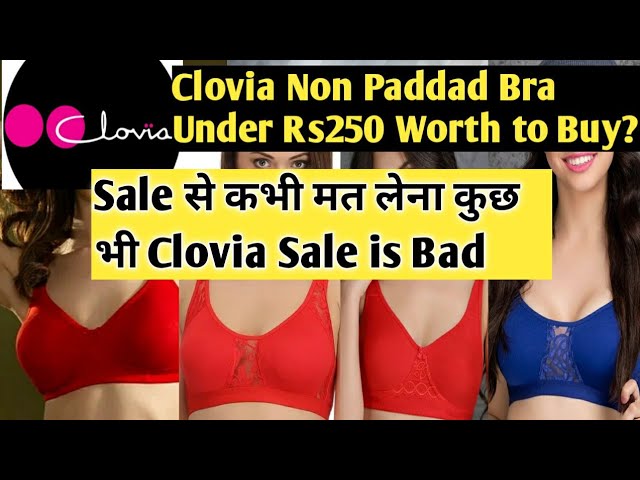 Clovia Full Coverage Bra For Heavy Breast 36D-Haul Under Rs250#cloviasale  से कुछ मत Lena#36dbra#sale 