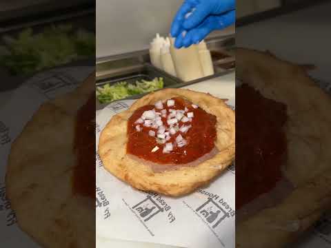Video thumbnail: How this award winning Native American taco is made