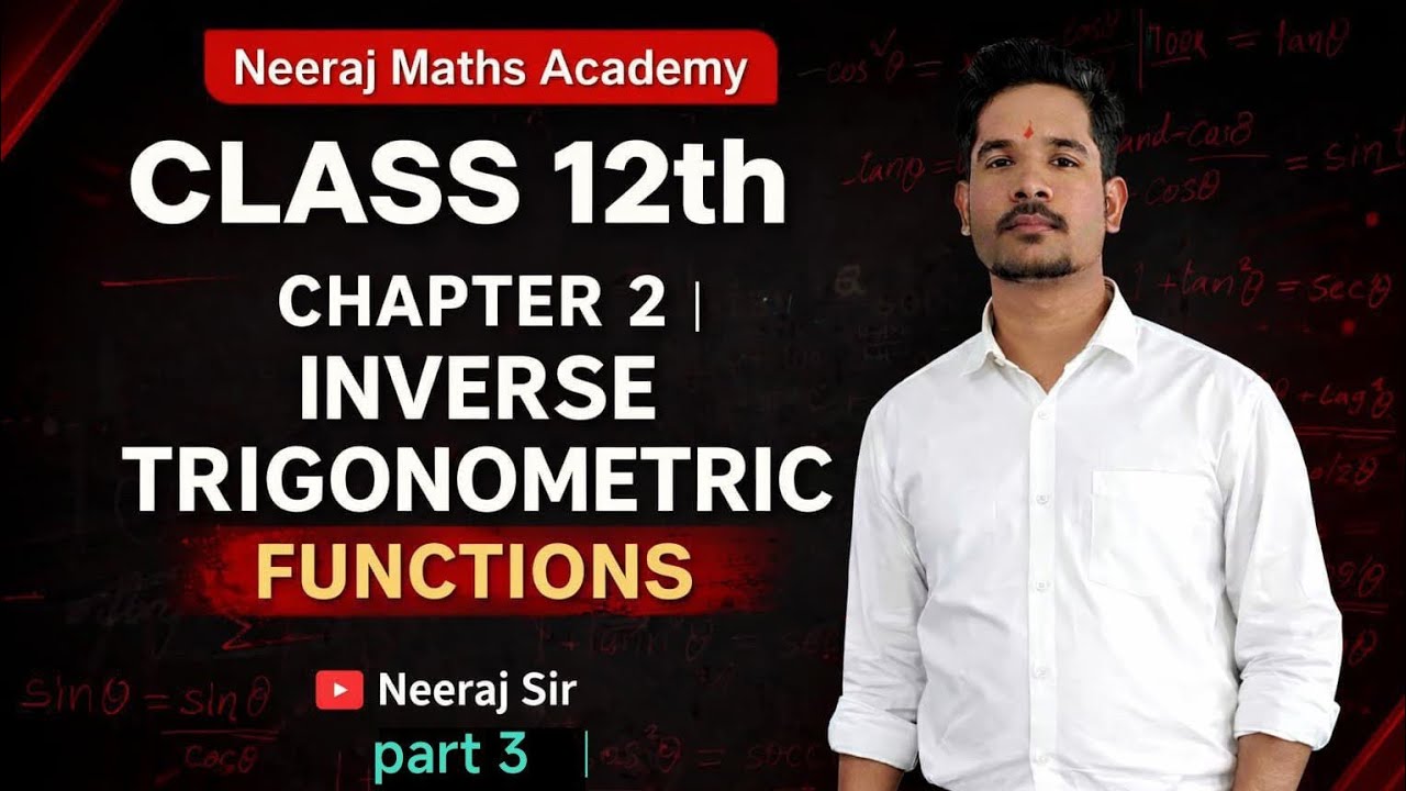 Inverse Trigonometry Function class 12th 👍👍♥️
