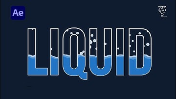 Liquid Text Animation |After Effects| Tutorial
