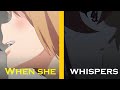 When A Girl Whispers At You...