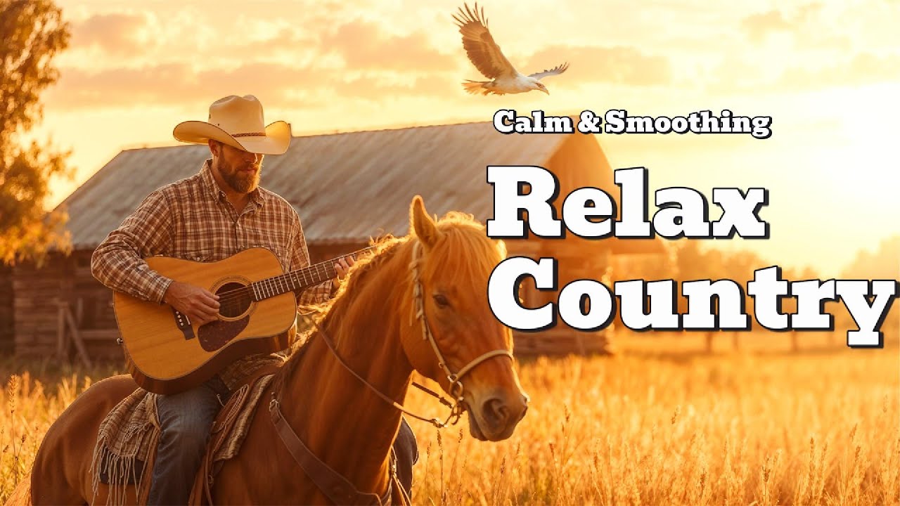 【Country Relax 224】Расслабляющая кантри-музыка — спокойствие на вершине холма и абсолютное расслабле