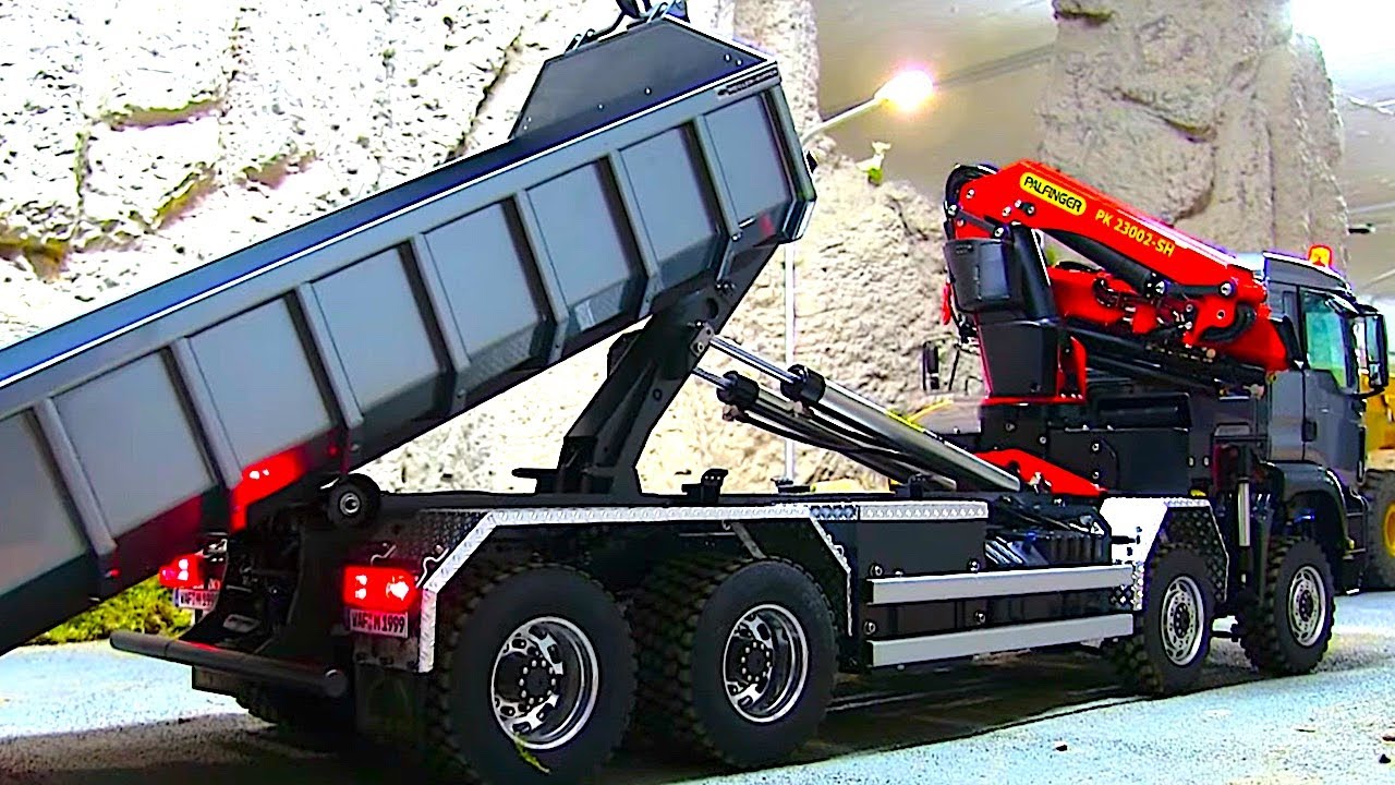 hydraulic rc crane