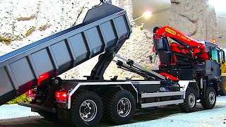 AMAZING RC TRUCK with hydraulic crane from SclaeART