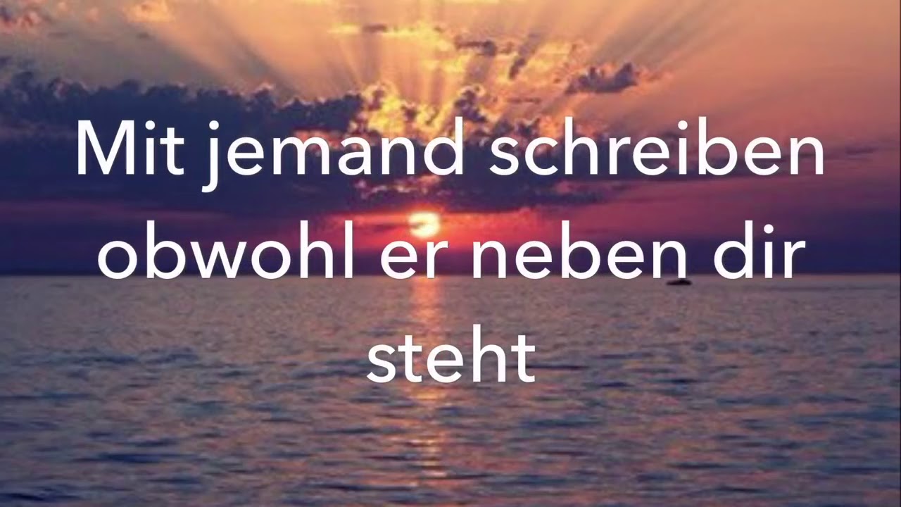 Ich will mit dir reden, klingt doch gar nicht schlecht Ich will mit dir reden, klingt doch gar nicht schlecht