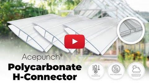 Acepunch Polycarbonate H-Connector