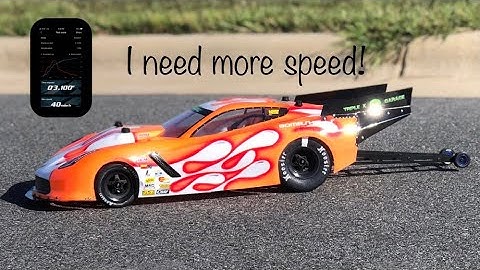 TESTING WITH THE GNSS Performance analyzer and loving it. NO PREP RC DRAG RACING