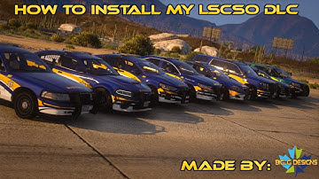 GTA 5 | How to install my LSCSO DLC | Tutorials