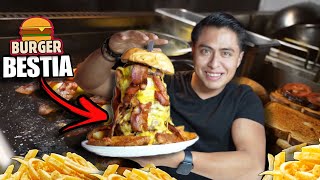 EL RETO 'BURGER BEAST' 🍔 | **Hamburguesa XXL de 10,000 CALORÍAS 🔥 by AleMinero 510,363 views 4 months ago 14 minutes, 39 seconds