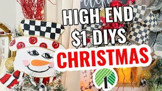 🌲$1 HIGH END DIY DOLLAR TREE CHRISTMAS DECOR CRAFTS🌲Ep 31 \\