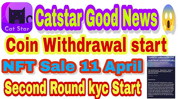 Catstar mining withdrawal | cat coin transfer to metamask | catstar kyc | catstar new update