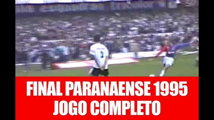 Final Campeonato Paranaense 1995 - Paraná 1 x 0 Coritiba - JOGO COMPLETO