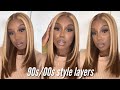 90s/EARLY 00s INSPIRED LAYERS| PRE COLORED, T-PART WIG| DIVAS WIGS