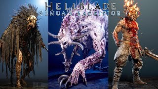 Hellblade: Senua's Sacrifice - All Boss Fights & Ending [HD]