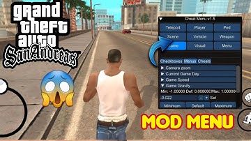 Updated Mod Menu Installation in GTA San Andreas – Works 100% 🔥