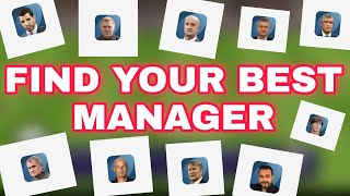 How to find best manager for your pes mobile squad / tutorial screenshot 3