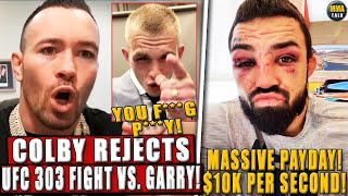 Colby Covington SHUTS DOWN &#39;Nobody&#39; Ian Garry for UFC 303! BKFC salaries REVEALED! Till vs. Perry?!