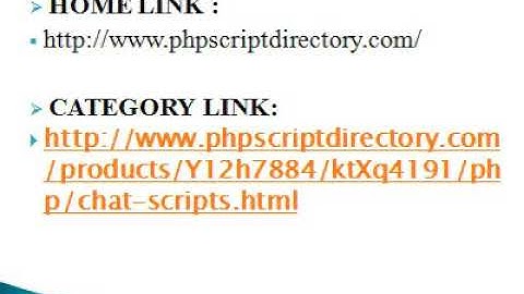 PHP Chat Script, Live Chat PHP Script, Chat Script Software, Live Chat Software