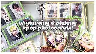 storing & organizing photocards 48 ★ ft. nct, ateez, zb1, sf9 + more!