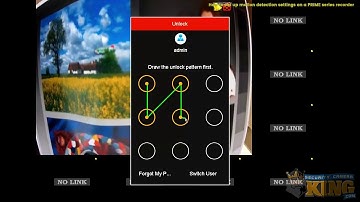 TUTORIAL: How to set up motion detection settings on a PRIME series recorder