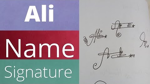 Ali name signature, name signature with arooj, signature ideas, signature style, name style,