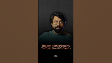 Hidden ₹590 Penalty? The Truth about ECS Charges | #LLAShorts 1219