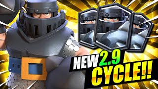 THIS ISN’T FAIR!! NEW MEGA KNIGHT CYCLE DECK IN CLASH ROYALE!!