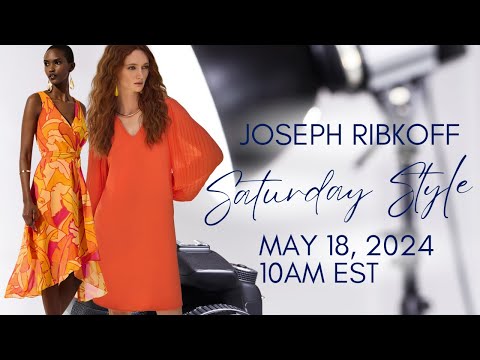 Saturday Style - May 18, Joseph Ribkoff - Tangerine Tones