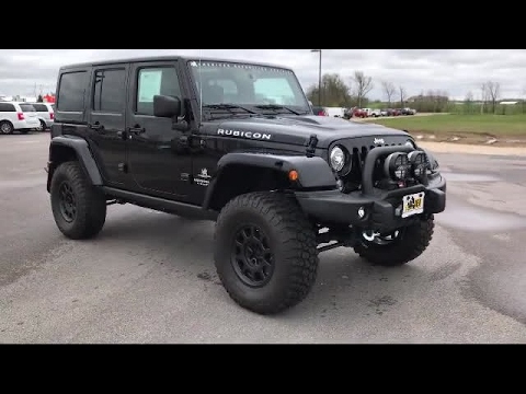 2017 Jeep Wrangler 4 DOOR Unlimited Unlimited Rubicon AEV American  Expedition Vehicles Walk Around - YouTube