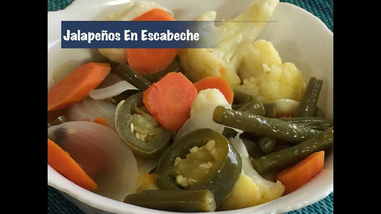 ❤️ Chiles Jalapeños En Escabeche - YouTube