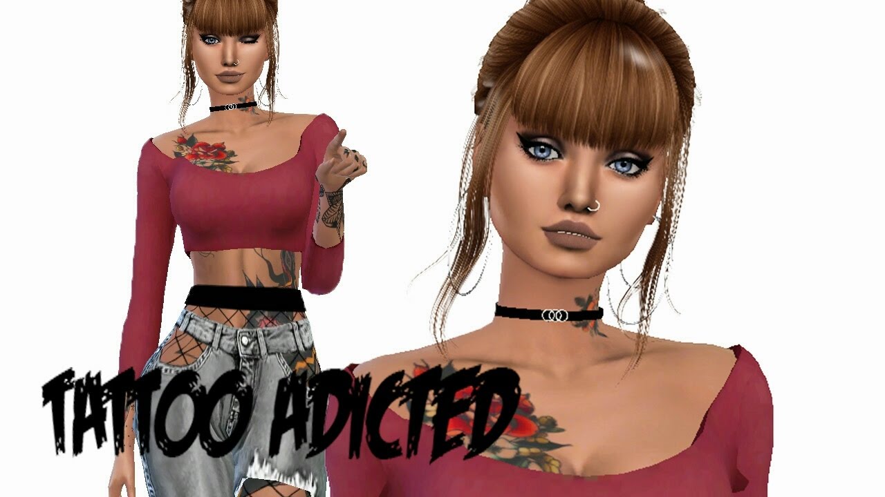 The Sims 4 Tattoo Addict Full Cc List Download Sim Youtube