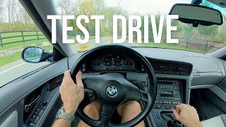 1995 BMW 850CSi | POV Test Drive