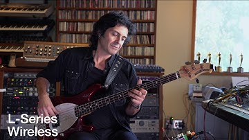 Wired vs. Wireless Audio Test with the Lectrosonics  Wireless for Bass and Guitar with Phil Soussan