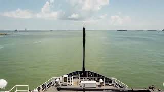 NOAA Ship Pisces - Departing Galveston 2022