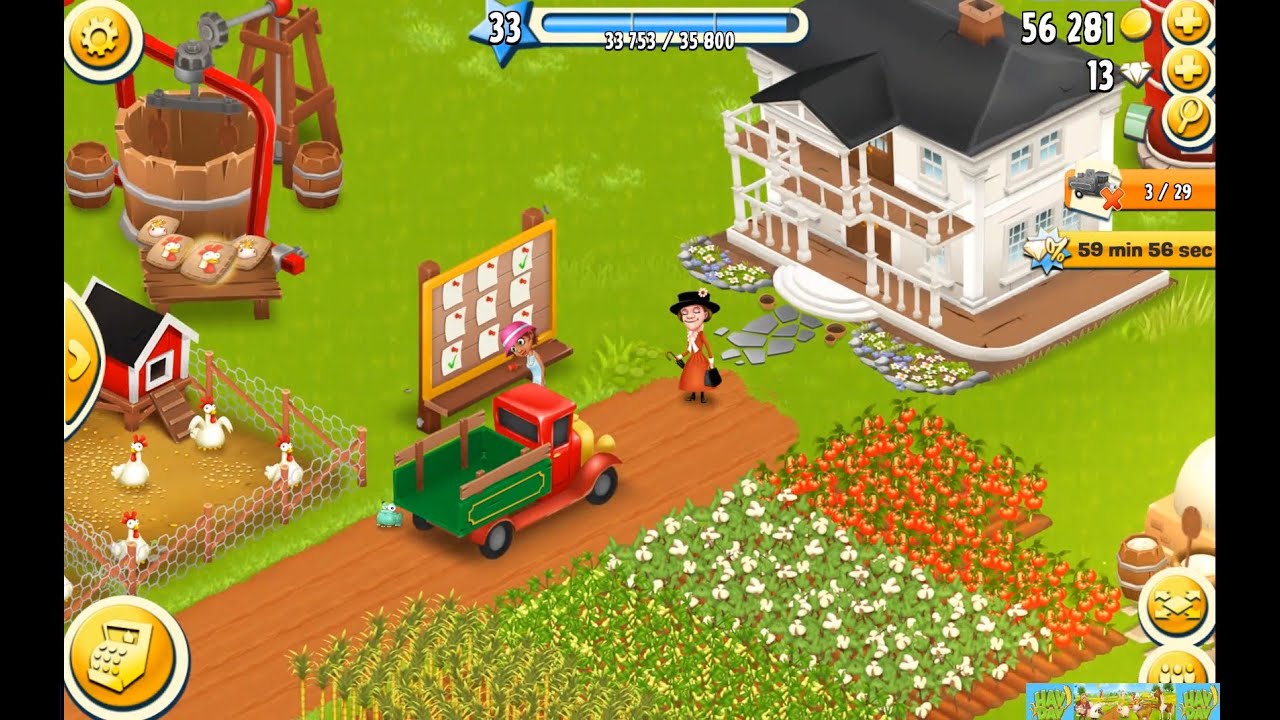 Hay Day Level 33 Episodes 18 - Youtube