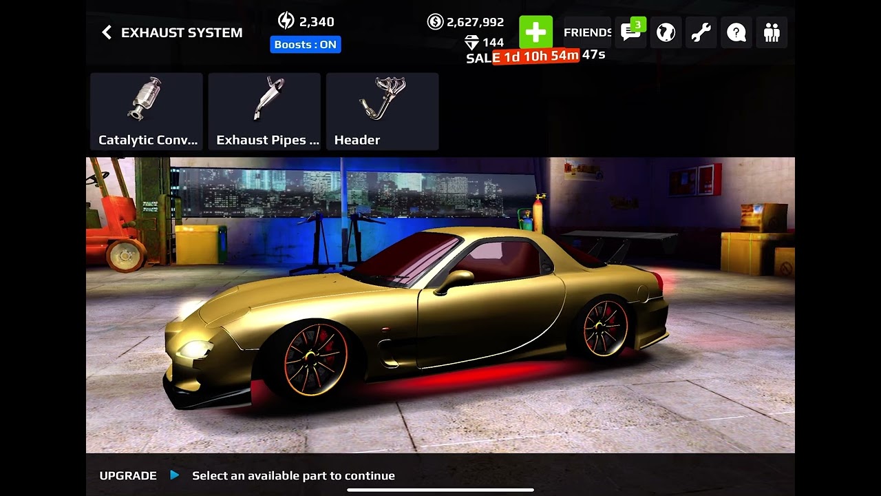 Rush racing 2 Shifts RX7 8.433