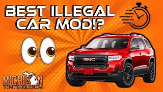 Gmc Acadia Windshield Tint Timelapse Window Film Installation By Michigan Tinting