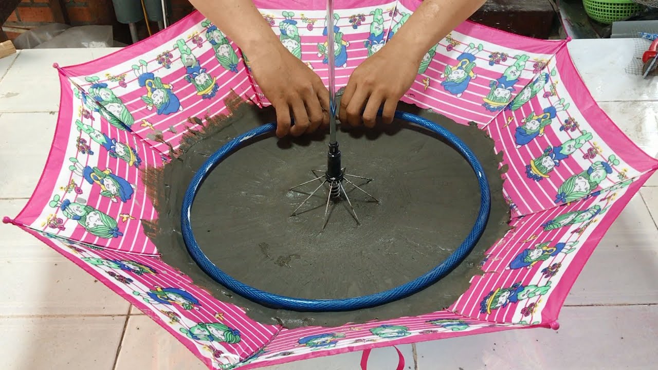 DIY - Cool house for your fish - Cement craft ideas