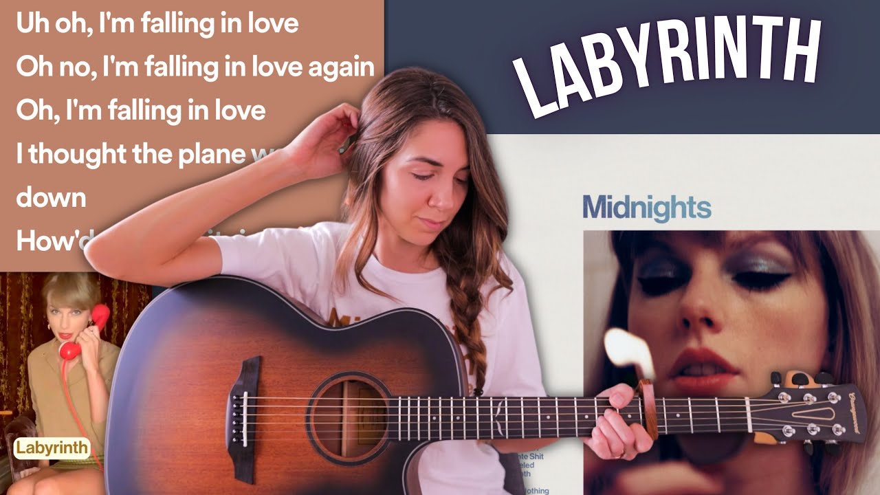 Labyrinth Taylor Swift Guitar Tutorial YouTube