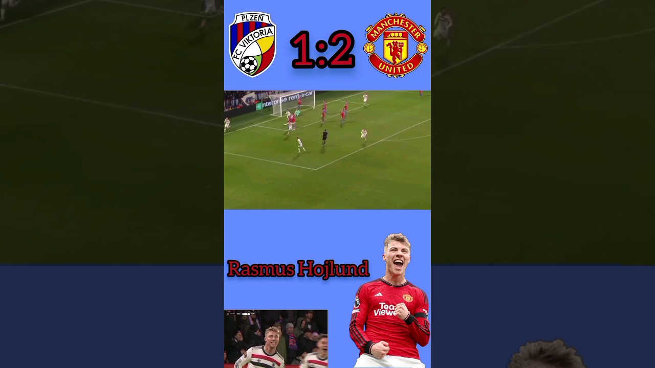 Viktoriya Plzen 1:2 Manchester United