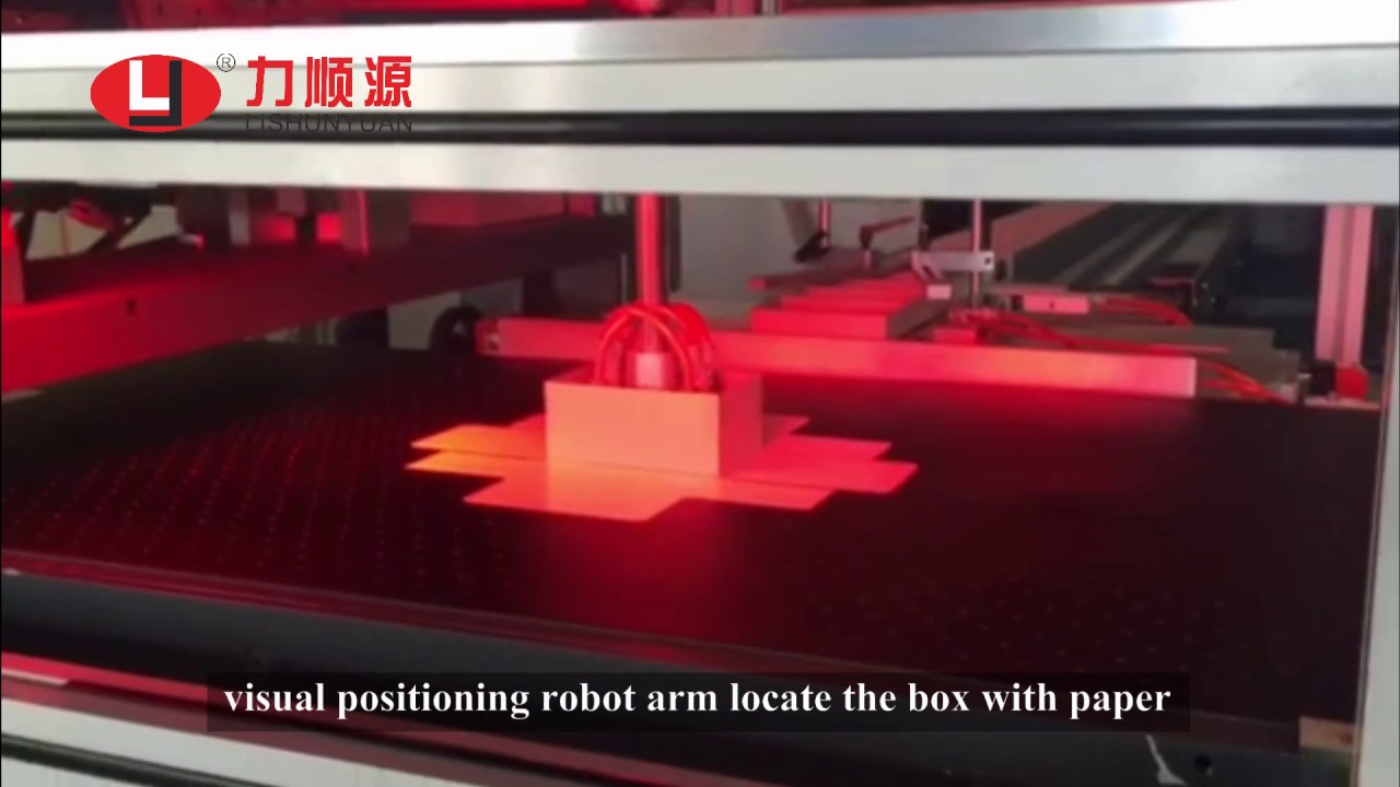 LY-2012CCD Automatic Rigid Box Making Machine Supplier - YouTube