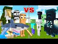『トゥントゥントゥンサフール』軍団とバトロワ開始!1番強いのはだれ!?【マイクラ都市伝説】