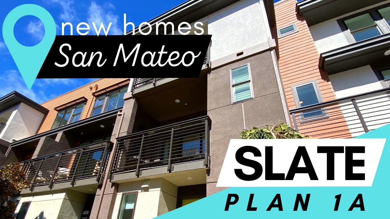 New townhomes in San Mateo Pulte Homes' Slate at One 90 Plan 1A