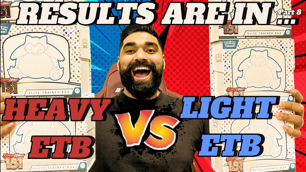 Pokemon 151 Pull Rate EXPOSED - 151 Elite Trainer Box Weight Test (Part 8)