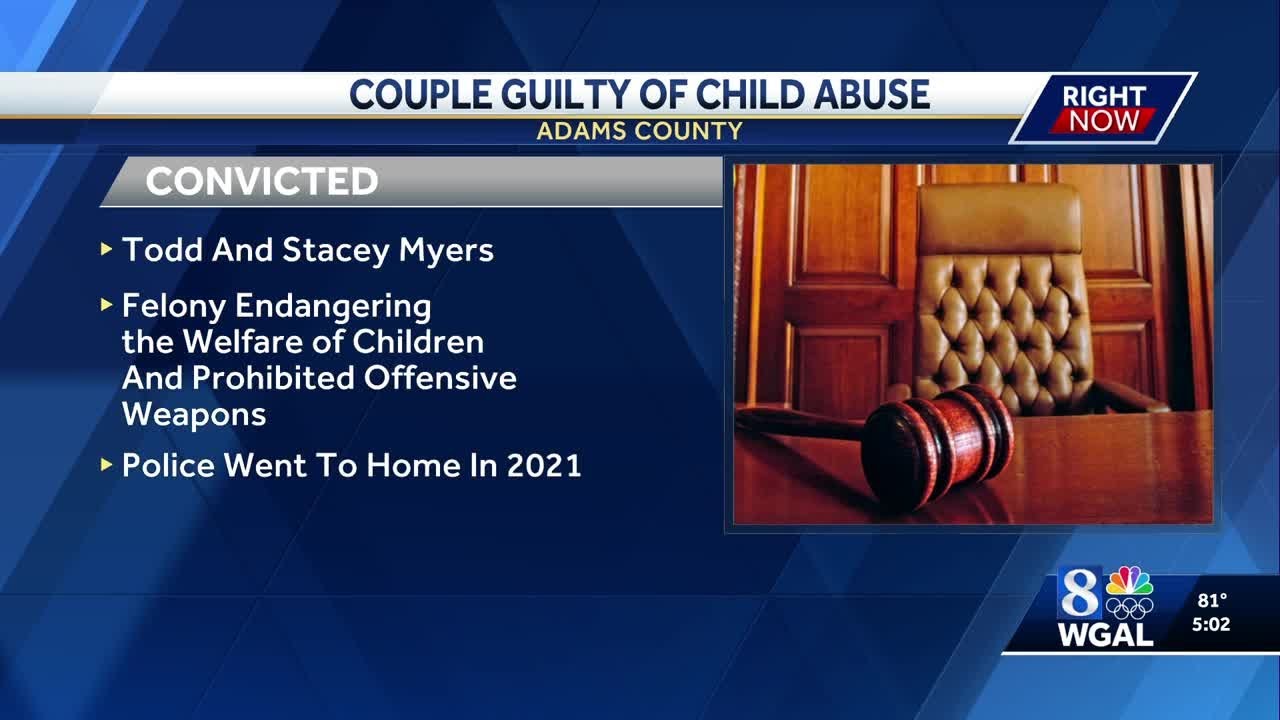 Jury finds Adams County couple guilty of child abuse
